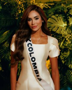 Vanessa Pulgarín representó a Colombia en Miss Universo 2025