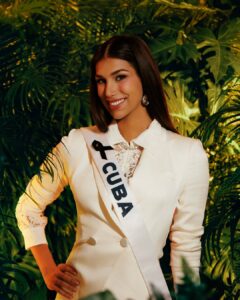 Lina Luaces representó a Cuba en Miss Universo 2025